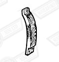 RAIL-WAIST TO WHEEL ARCH RAILS-WOODY