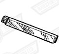 RAIL-REAR DOOR-UPPER RH-WOODY