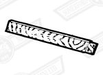 RAIL-REAR DOOR-UPPER LH-WOODY