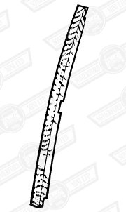 RAIL-REAR DOOR-MIDDLE LH-WOODY