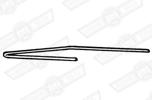 GUTTER TRIM-REAR-BLACK-VAN& ESTATE