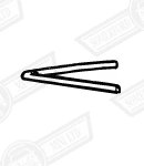 FINISHER-GUTTER-BLACK-LH-PICKUP-'80 ON