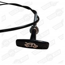 CABLE ASSY.-BONNET RELEASE-'97 ON