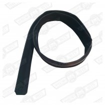 CHANNEL-SLIDING DOOR GLASS UPPER, FELT TYPE