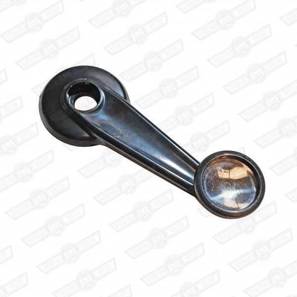 WINDOW WINDER-BLACK PLASTIC-'71-'79