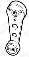USE: DADSETP- ( full alloy handle set)