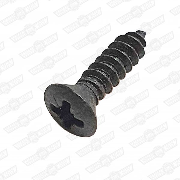 SCREW-SELF TAPPING,RAISED COUNTERSUNK-No 8 x 5/8'' BLACK