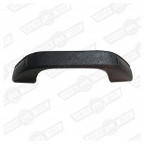 HANDLE-DOOR PULL-BLACK PLASTIC-'83 ON
