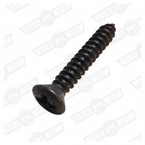 SCREW-SELF TAPPING RAISED COUNTERSUNK-No 8 x 1'' BLACK