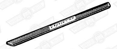 TREADPLATE-DOOR SILL-BRIGHT FINISH-LAMM & ROVER CABRI