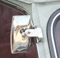 MIRROR-OVERTAKING-STAINLESS.ORIGINAL STADIUM- BRITISH MADE