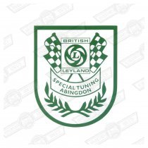 DECAL-SHIELD-'BRITISH LEYLAND SPECIAL TUNING'-'69-'74