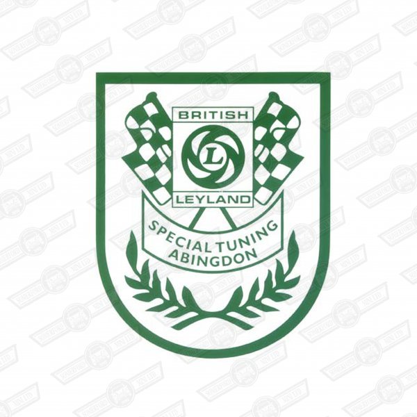 DECAL-SHIELD-'BRITISH LEYLAND SPECIAL TUNING'-'69-'74