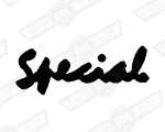 DECAL-BODYSIDE-'SPECIAL'-ADVANTAGE GREY-EUROPE