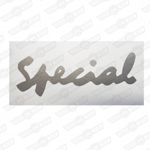DECAL-BODYSIDE-'SPECIAL'-SILVER-EUROPE