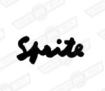 DECAL- BODY SIDE 'SPRITE' ADVANTAGE GREY, JAPAN