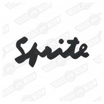 DECAL-BOOTLID-'SPRITE'-ADVANTAGE GREY-JAPAN GENUINE ROVER