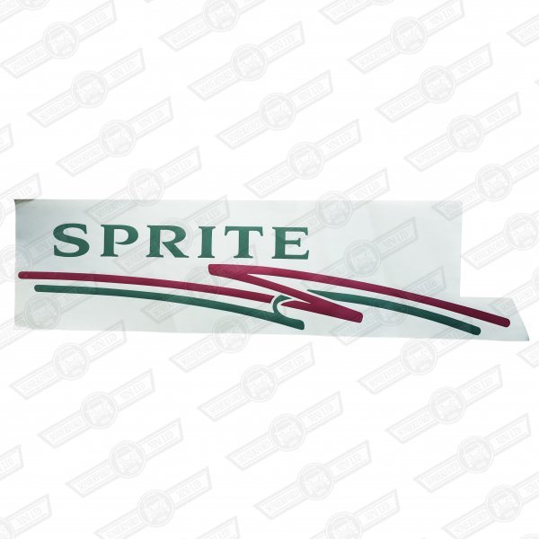 DECAL-BODYSIDE-L.H.-'SPRITE'-MAUVE & GREEN-'92-'95 GEN ROVER