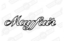 DECAL-BODYSIDE - 'MAYFAIR' - NIMBUS GREY - '82-'88