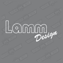 DECAL- LOWER DOOR- 'LAMM DESIGN'