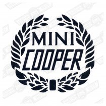 DECAL-BODYSIDE & BOOTLID-COOPER LAUREL-BLACK