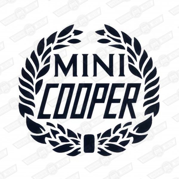 DECAL-BODYSIDE & BOOTLID-COOPER LAUREL-BLACK