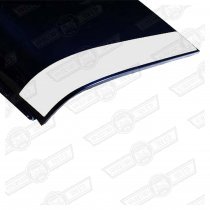BONNET STRIPES-PAIR-WHITE DIAMOND