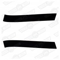 BONNET STRIPES-PAIR-BLACK