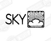 DECAL-BODY SIDE-'SKY'