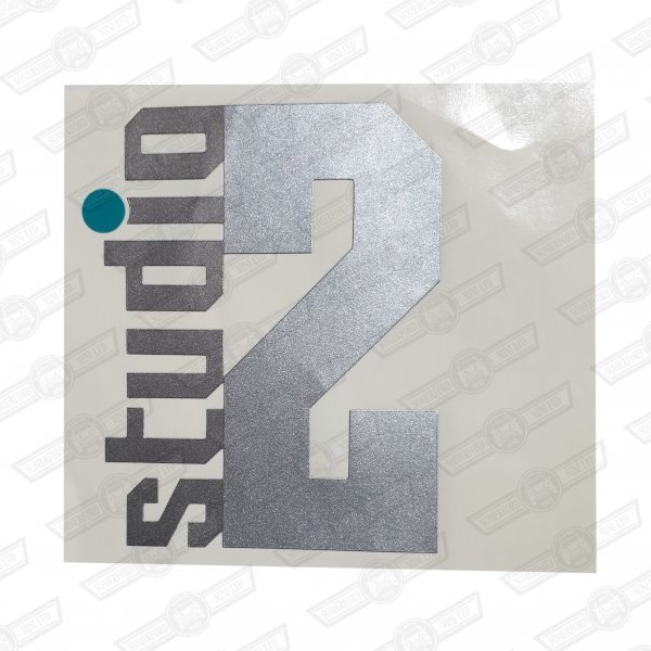 DECAL-BOOTLID-'STUDIO 2'
