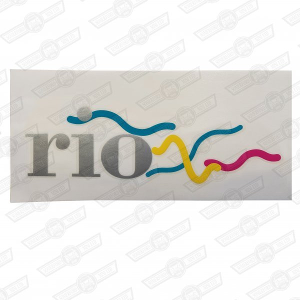 DECAL-BODYSIDE-'RIO'-R.H. GENUINE ROVER