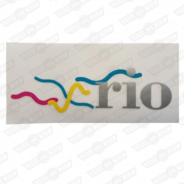 DECAL-BODYSIDE-'RIO'-L.H. GENUINE ROVER