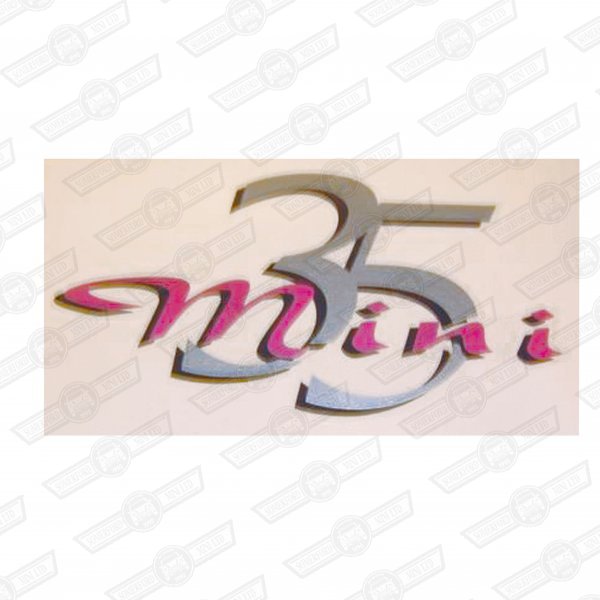 DECAL-BODYSIDE-'35'- MINI 35