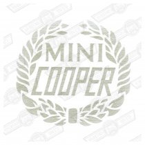 DECAL-BODYSIDE & BOOTLID-COOPER LAUREL- SILVER