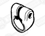 CLIP-COLUMN TO DASH BRACKET-'59-'66 WITH STEERING LOCK
