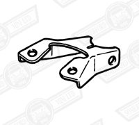 BRACKET-COLUMN CLIP TO DASH-BLACK-'59-'96-WITH S.LOCK