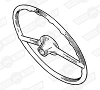 STEERING WHEEL-MK1 -'59-'67