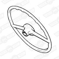 STEERING WHEEL-TWO SPOKE-850,1000,VAN & PICKUP '69-'80