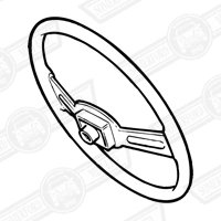 STEERING WHEEL-2 SPOKE-MINI SPECIAL