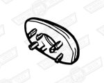 PAD-STEERING WHEEL CENTRE-MINI SPECIAL-UK ONLY