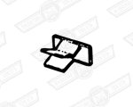 CLIP-PAD TO STEERING WHEEL-CITY,VAN & PICKUP-'82-'85