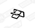CLIP-PAD TO STEERING WHEEL-CITY,VAN & PICKUP-'82-'85