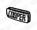 BADGE-STEERING WHEEL PAD-'COOPER'