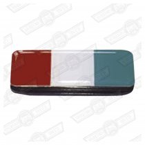 BADGE-STEERING WHEEL PAD-'ITALIAN JOB'