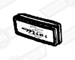 BADGE-STEERING WHEEL PAD-'35'- MINI 35
