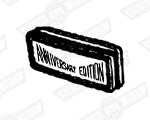 BADGE-STEERING WHEEL PAD-'COOPER 35'