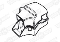 COWL-STEERING COLUMN-PAIR-BLACK-'97 ON