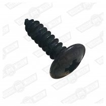 SCREW-SELF TAPPING,MUSHROOM HEAD-No.8 x 5/8'' BLACK
