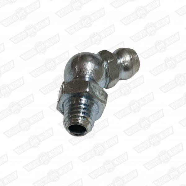 GREASE NIPPLE- 45 DEGREE-1/4'' UNF