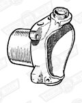HUB-SWIVEL DRUM BRAKES-RH